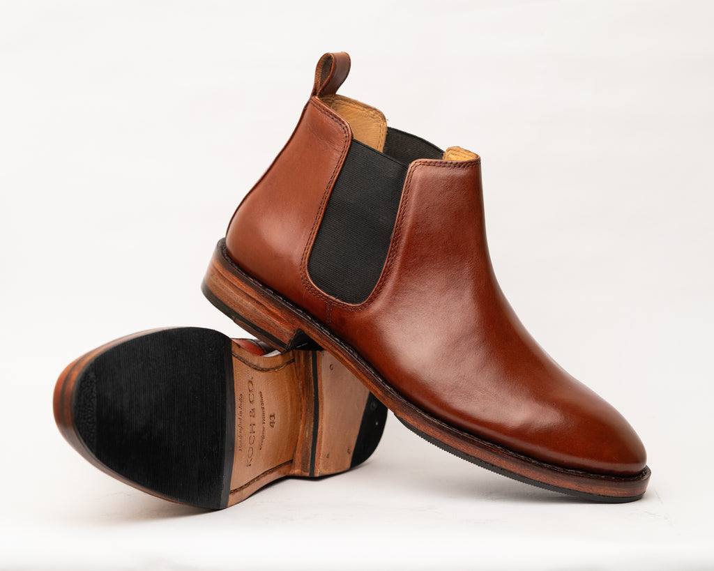 Leo - Chelsea Boots // Tan