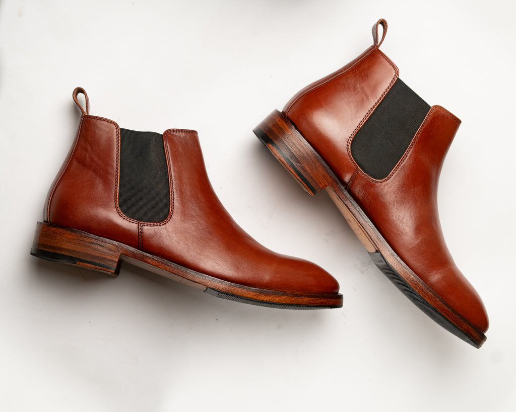 Leo - Chelsea Boots // Tan