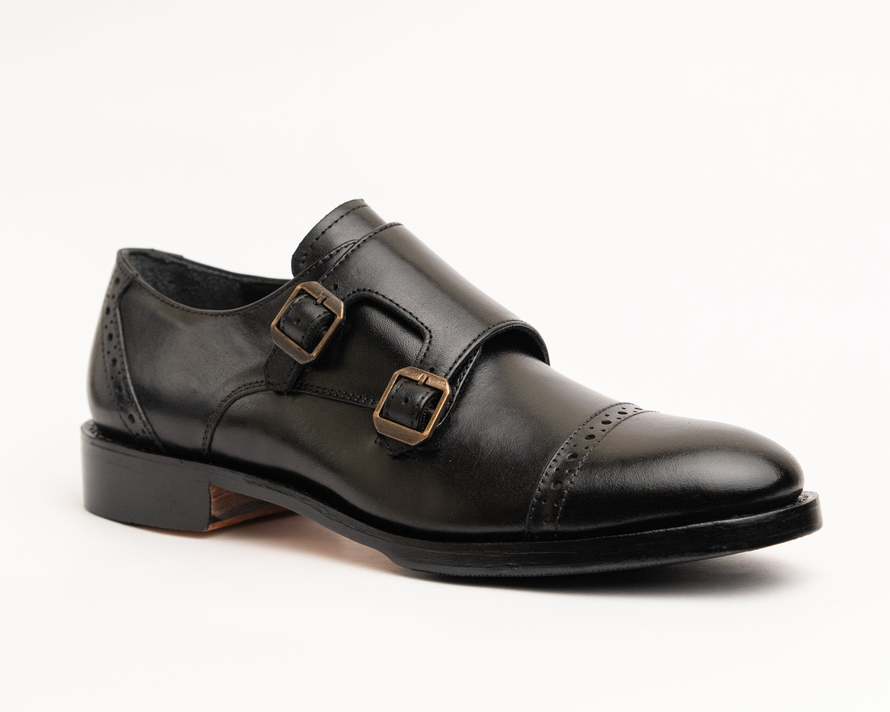 Rajput - Monk Strap // Black