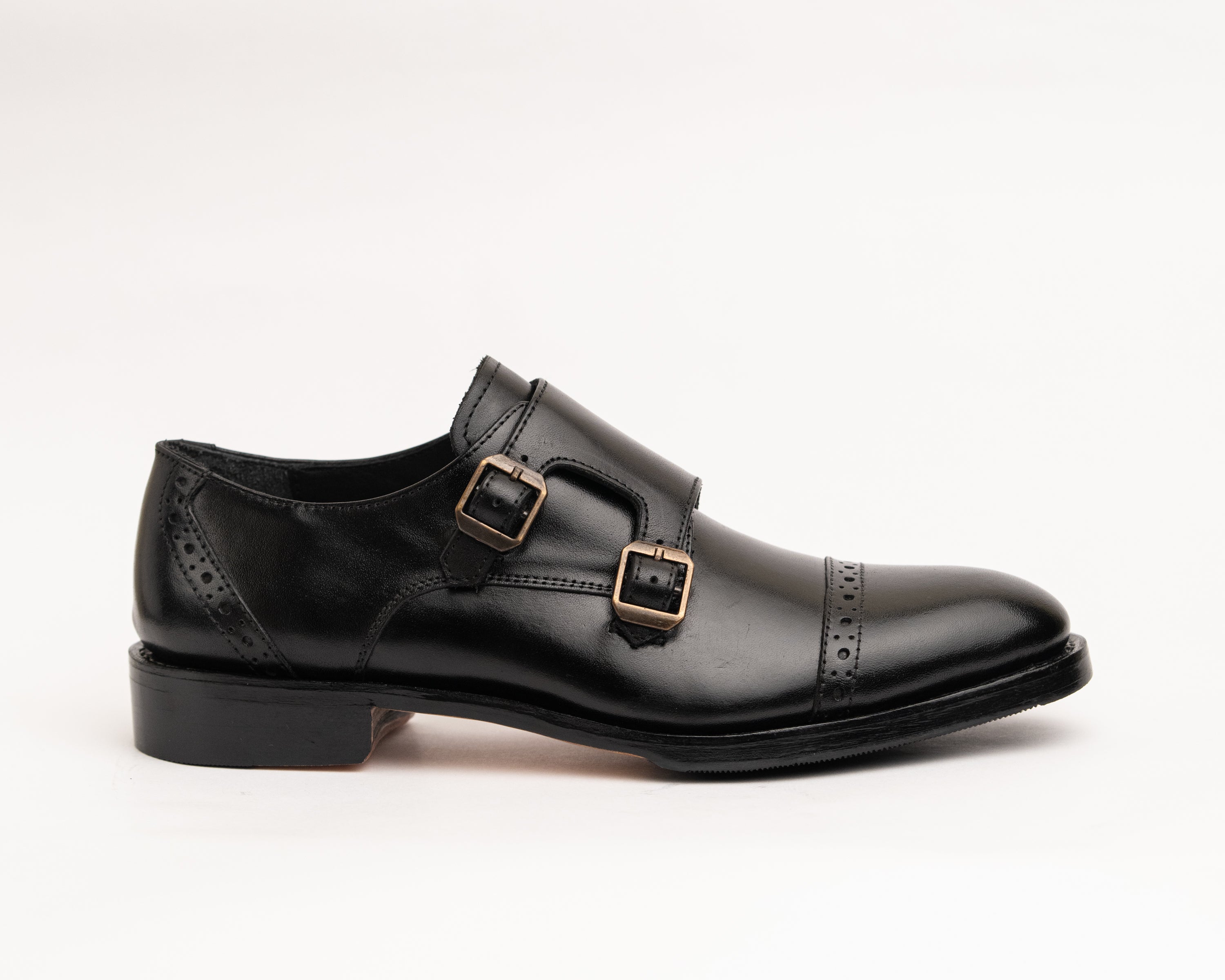 Rajput - Monk Strap // Black