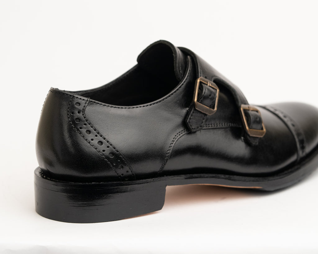 Rajput - Monk Strap // Black