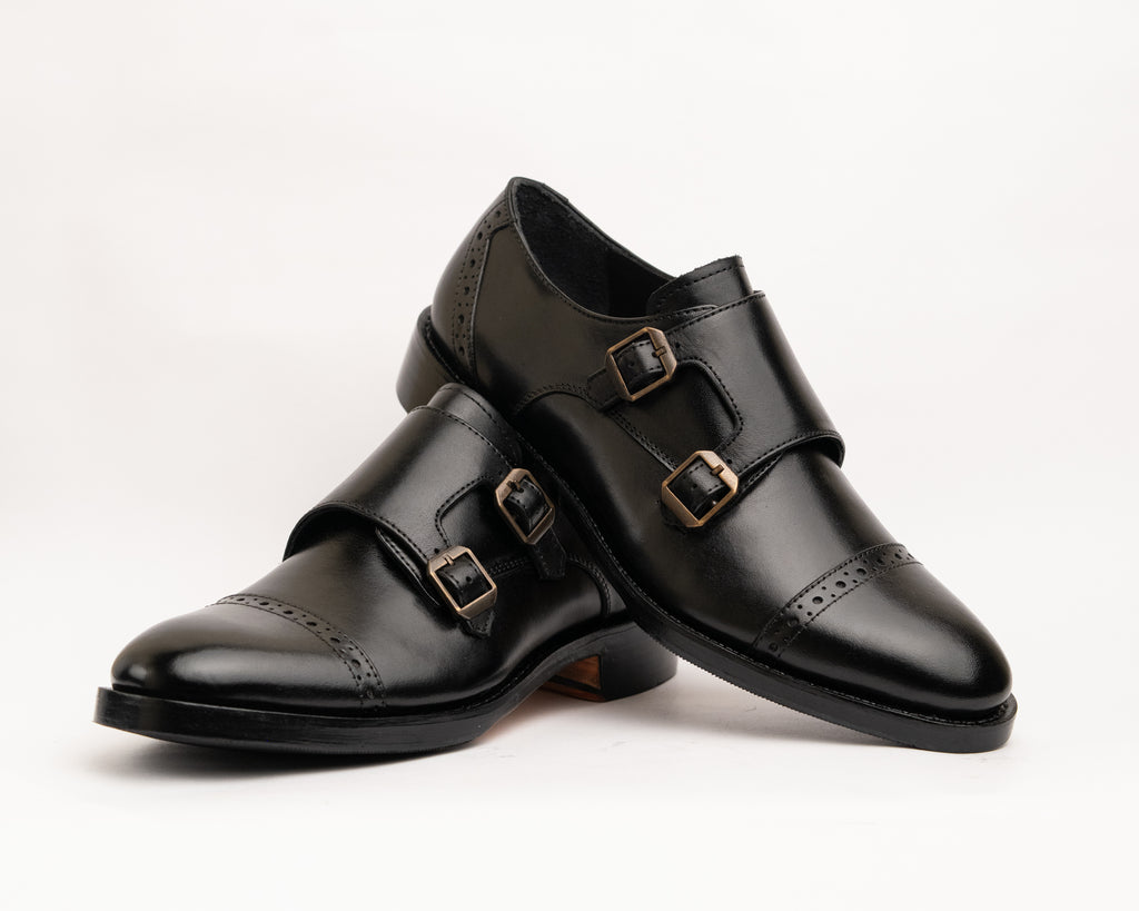 Rajput - Monk Strap // Black